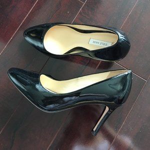 Size 5 brand new cole hann black heels